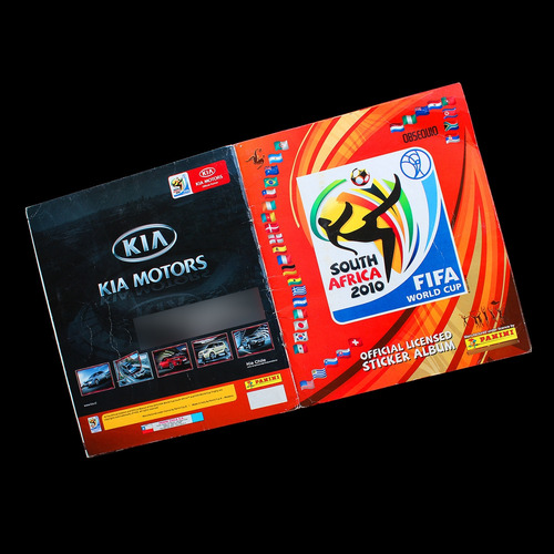 ¬¬ Álbum Fútbol Mundial 2010 / Panini Completo Zp (Usado)