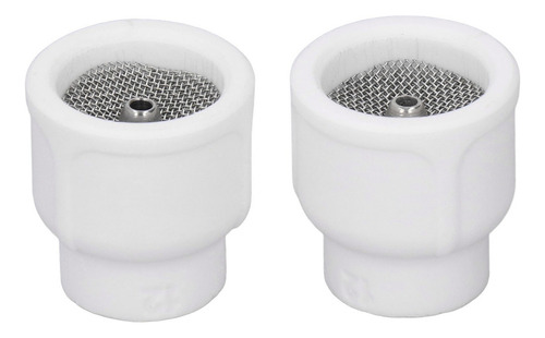 Boquilla De Antorcha De Soldadura Blanca De Cerámica Tig Cup