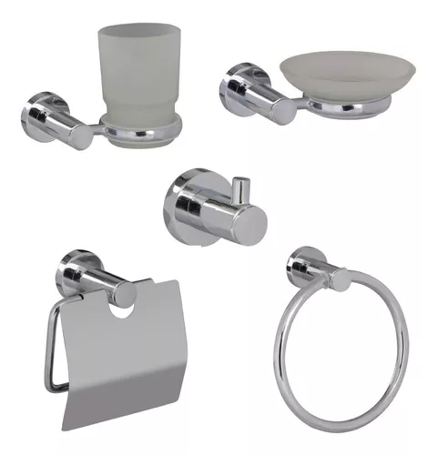 Set de accesorios para baño 5 piezas Florencia