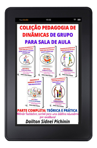 Coleção Pedagogia De Dinâmicas De Grupo Para Sala De Aula.