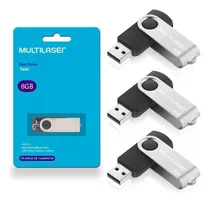 Comprar Kit 3 Pen Drives Multilaser 8gb Pd587 Entrega Grátis