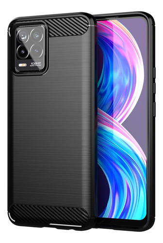 Funda De Teléfono Tpu De Fibra De Carbono Para Realme 8 Pro