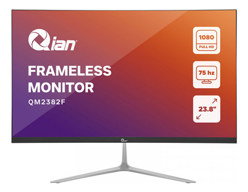 Qian Qm2382f Monitor Led 23.8 Full Hd Negro Vesa
