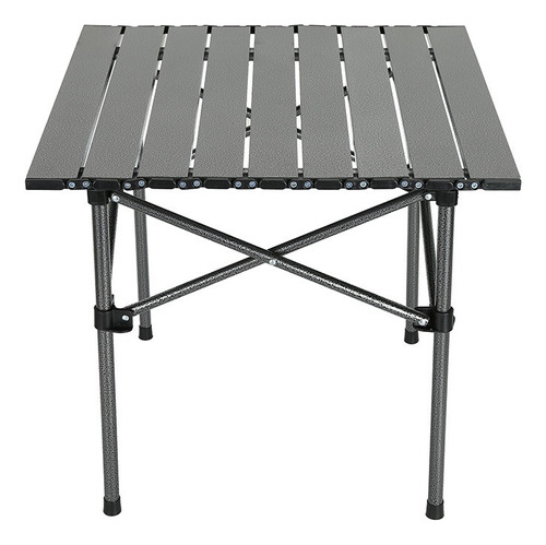 Mesa Plegable Para Camping Portatil De Exteriores Metalico