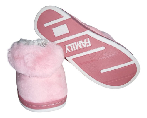 Pantufla Mujer Peluche Moda Casual Dama Pantunfla Denali