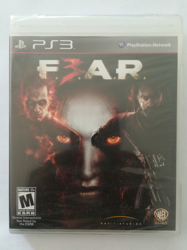 Fear 3 F.e.a.r. 3 Ps3 100% Nuevo, Original Y Sellado