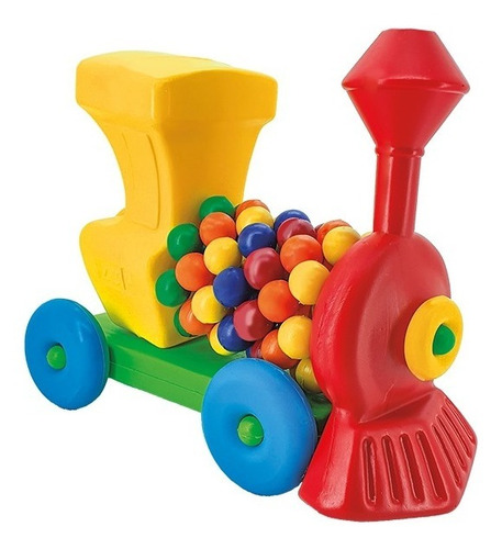 Brinquedo De Montar Encaixar Locomobol 15pçs - Maxi Toys