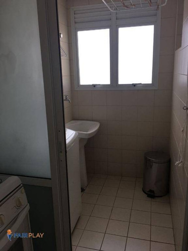 Apartamento No Brooklin, Ao Lado Da Berrini, 75m De Area Útil, 2 Dormitórios E 2 Vagas De Garagem - Ap3324
