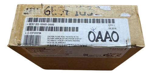 6es7 322-1bh01-0aa0 Siemens Simatic S7-300 Digital Output