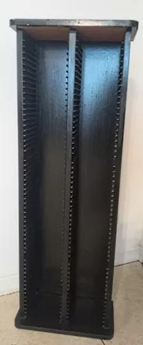 mueble porta cds juvenil en madera hecho a mano - Compra venta en  todocoleccion