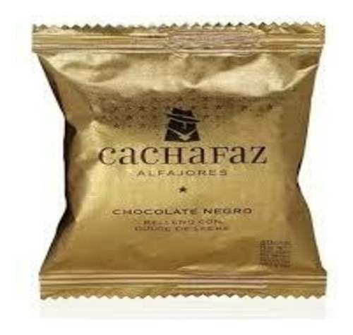 Alfajor Premium Cachafaz Chocolate Negro Unidad 60 Gramos