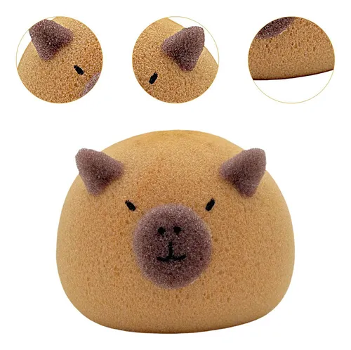 A Esponja De Baño Capybara, Esponja De Baño Reutilizable,