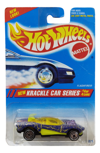 Carritos Hot Wheels Diferentes Modelos De 1994 Al 2021 Krackle Car Series Morado Con Rayas Amarillas