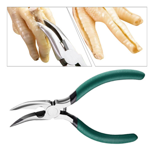 4 Herramienta Deshuesada Para Patas De Pollo, Verde
