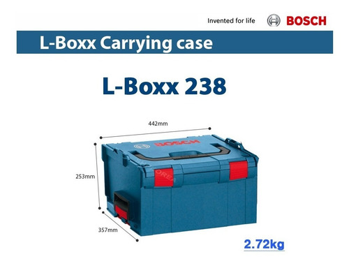 Caja Maletin Para Herramientas Bosch L-boxx 238apilable