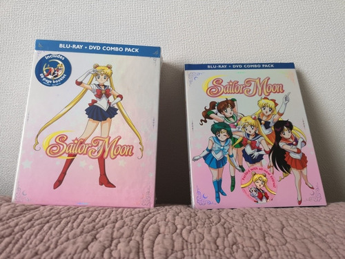 Sailor Moon Blu Ray 1ra Temporada Completa (parte 1 Y 2) Usa
