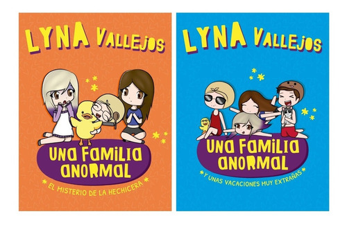Familia Anormal 2 Y 3 - Lyna Vallejos - 2 Libros - Altea