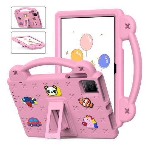 Funda Eva Infantil Rosa Para T-mobile Revl Tab 10.36 2023