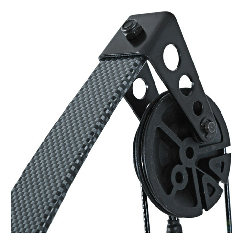 Arco Compuesto Ek Archery Firestar 88cms 25lbs Negro/azul J.