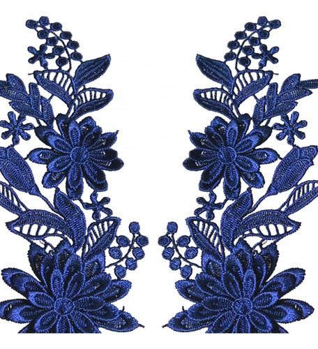 Apliques De Encaje De 2 Piezas, Apliques De Boda, Apliques