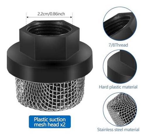 Kit De Filtro Pulverizador Airless, Compatible Con 390 395 4