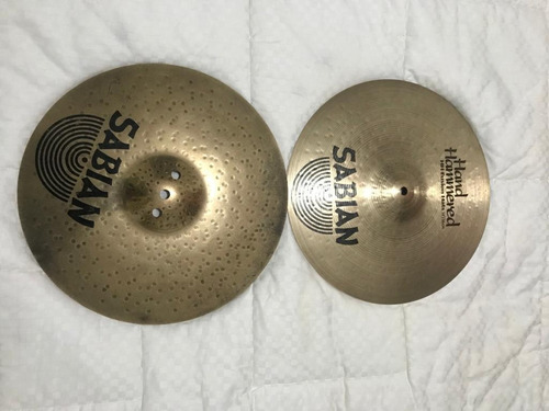 Platillos Batería Sabian Hand Hammered Hi Hat 14´´