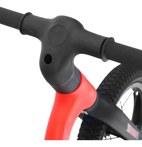 Bicicleta Infantil Balance Equilíbrio Rava Buddy 2 Vermelha Cor Vermelho