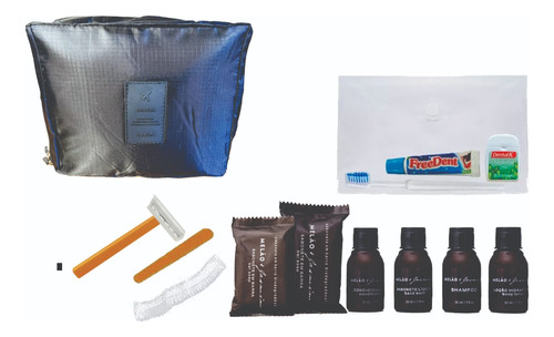 Meu Kit Higiene Pessoal Viagem Avião Necessaire Portátil