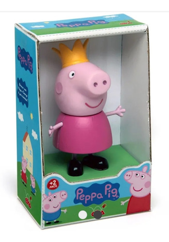 Boneca Em Vinil 15 Cm Princesa Peppa Pig Original Na Caixa