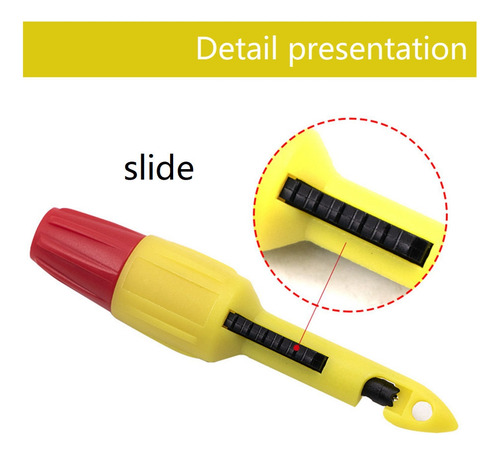 Sonda Perforadora De Alambre, Paquete De 2 Clips Aislantes C