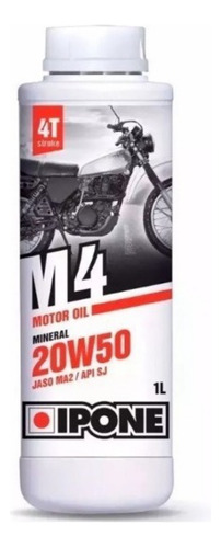 Aceite Lubricante Ipone M4 20w 50 Mineral En Scalabrinimotos