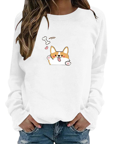 Fashion Printing Pullover Long Sleeve Casual Autumn And Neck