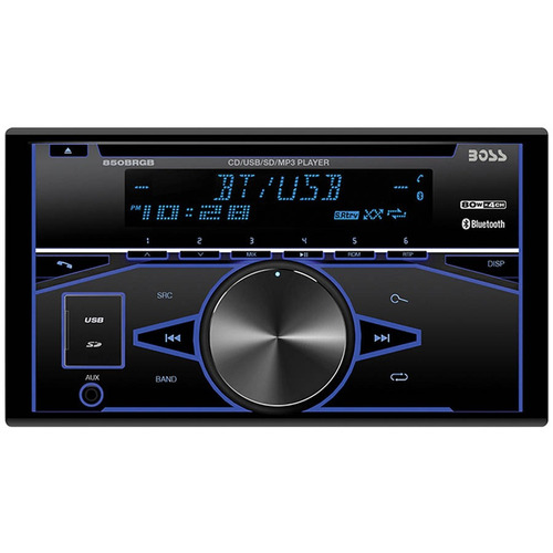 Receptores Doble Din Mp3/cd/am/fm Bluetooth Boss Audio