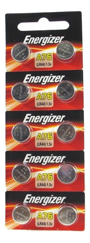 Pack 10 Pilas Pila Energizer Ag13 Lr44 A76