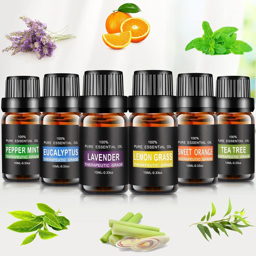Esencias Para Humidificador Aromáticas Paquete De 6/u