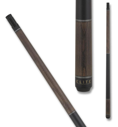 Ep41 Matte Finish Pool Cue - Charcoal Stained With Matte Fin