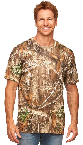 Realtree Polera De Manga Corta Essential Camo Performance Pa