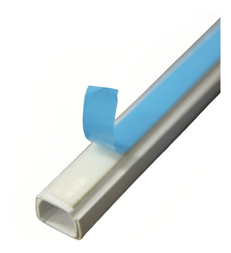 Imagen 4 de 4 de Canaleta Plástica Con Adhesivo 12mm X 9 Mm Paquete De 10
