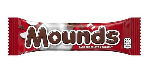 Barra De Chocolate Mounds Dark Chocolat - Kg a $161