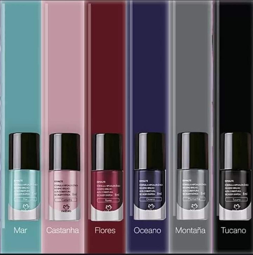 Natura Color Vegano Uñas Alta Cobertura Brillo Duradero Una Cor De Rosa