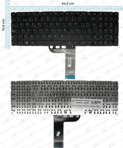 Teclado Compatible Lenovo  Flex 3 15 500-15ihw  500-15acl