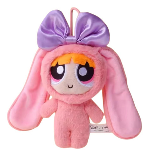 Peluche Chicas Superpoderosas Llavero Conejitas 12 Cm Bombón 12 Cm