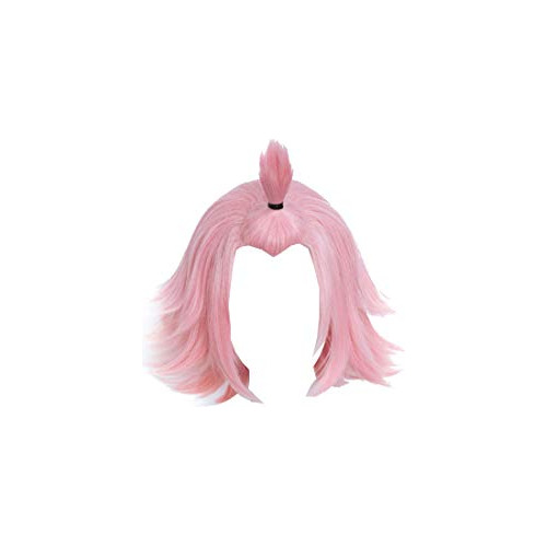 Labeauté Anime Pink Bob Wig Para Diona Cosplay Girls W4pww