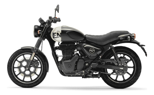 Imagen 20 de 25 de Royal Enfield Hntr 350 Rebel Black