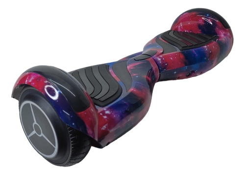 Hoverboard Skate Elétrico Smart Balance Led Scooter Cores Cor Galáxia-azul E Rosa