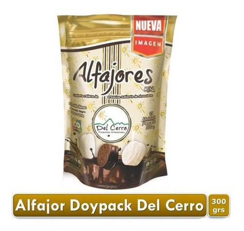 Alfajor Del Cerro Paquete Doy Pack X 15 Unidades 300gr