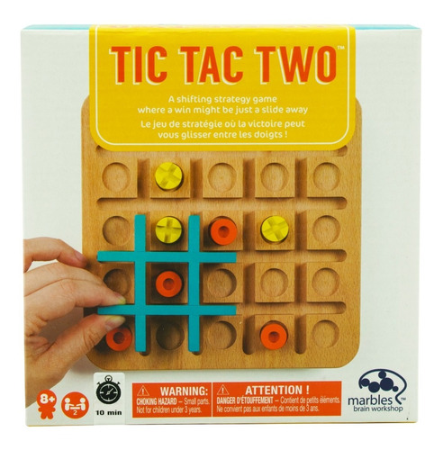 Tic Tac Two Juego De Mesa Spin Master