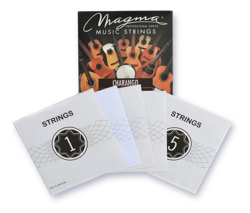 Encordado Magma Para Charango Nylon Cristal Ch100