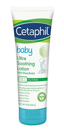 Pack De 2: Loción Para Bebé Cetaphil Ultra Calmante Con