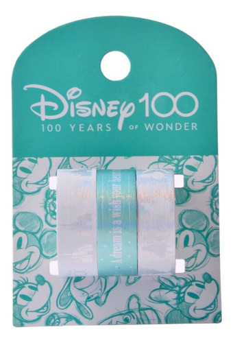 Washi Tape Disney 100 Años X 3 Unidades Mooving